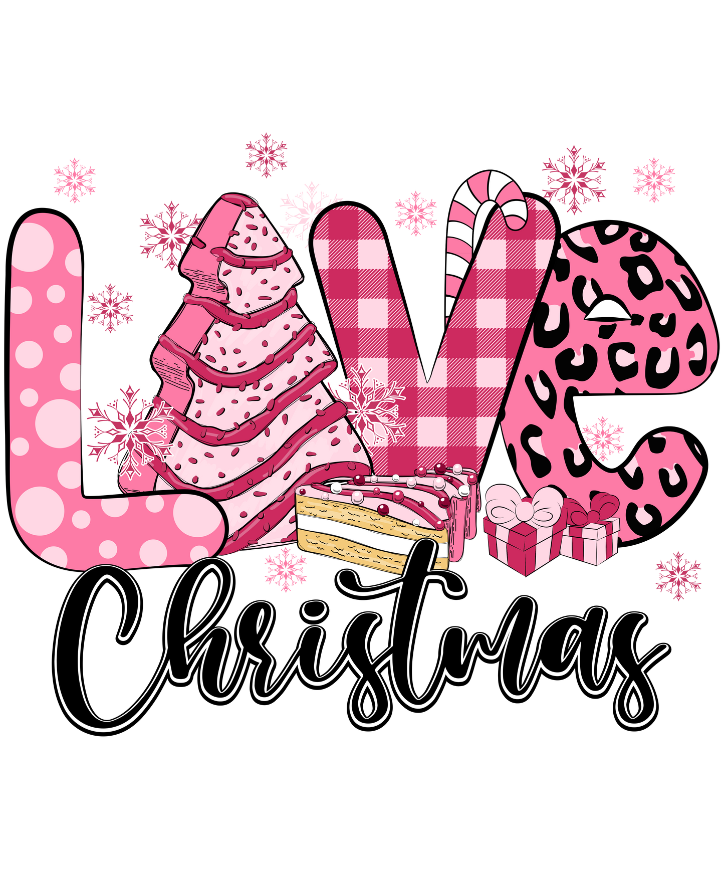 Love Christmas in Pink