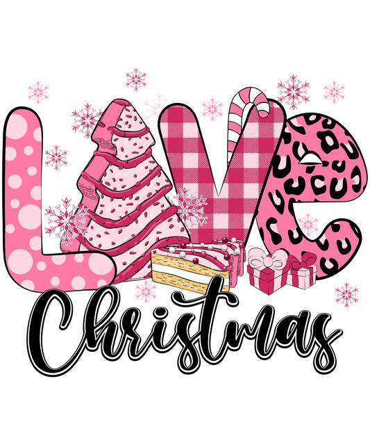 Love Christmas in Pink